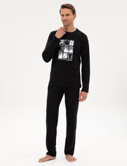 Siyah Pijama Tak_m_