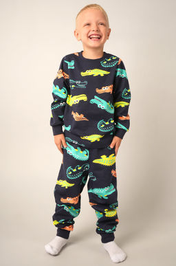 Пижама из футера с начесом для мальчика Happyfox