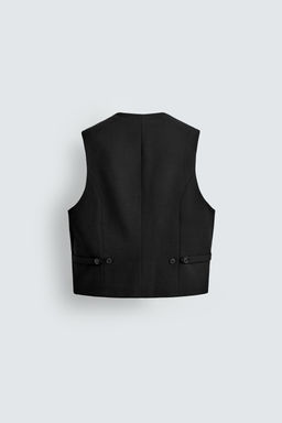 TEXTURED SUIT WAISTCOAT - Zara фото 8