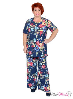 Туника Модель №1556 размеры 44-84 - Plusmoda фото 2