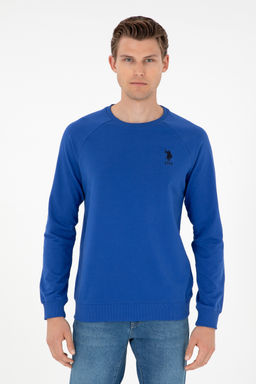Erkek Saks Basic Sweatshirt