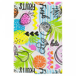 Скатерть 180х145см "ФрешФут б/з", длина стола до 140см, на 6 персон, рогожка (хлопок 100%) 171г/м2, упаковка классическая, пакет ПВХ 28х41см, "Домашняя мода" (Россия)