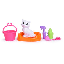 Кукла с аксессуарами "Cat care" в коробке
