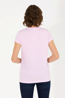 U. S. Polo Assn Женская базовая футболка с круглым вырезом Magnolia - U.s. polo assn фото 12