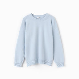 Джемпер женский MINAKU: Knitwear collection, светло-голубой, размер 46-48