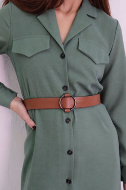 Платье-рубашка с английским воротником - Martichelli фото 247