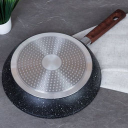 Сковорода 26 см антиприг гранит покрытие/индукция/ IN-26 /уп 24/h=5см - Галеонтрейд фото 2