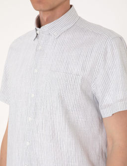Haki Regular Fit K_sa Kollu G_mlek