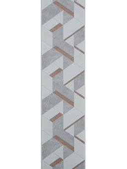 Цена за 12 шт. Стеновая панель ПВХ «Антарктида», 2600×250 мм, цвет серый