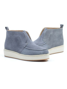 01-5173-6 Ботинки демисезонные (натуральная замша, байка)