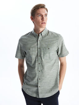 Regular Fit K?sa Kollu Erkek G?mlek