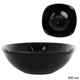 Салатник квадратный 500 мл 165 мм черный / BNFW65T (Black) /уп 6/72/