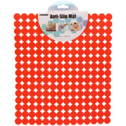 Цена за 2 шт. Коврик для раковины "Шарики" 32*27см оранжевый