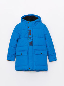 Kap??onlu Erkek ?ocuk ?i?me Mont