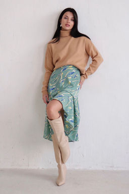 Юбка А-силуэта с принтом - Martichelli фото 69