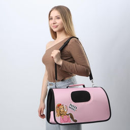 Сумка - переноска раскладная, каркасная Insta model 43x20x27 см - Пушистое счастье фото 9