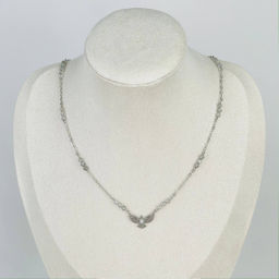 Колье на цепочке из Лабрадора 39 см +