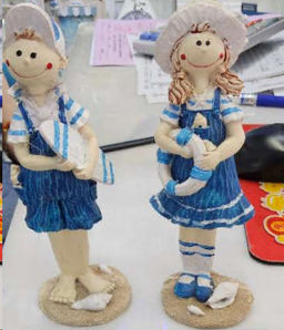 Цена за 2 шт. Фигурка Моряки 16 см / F2012-9 /уп 2/72/