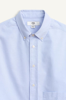 LIMITED EDITION EMBROIDERED OXFORD SHIRT - Zara фото 7