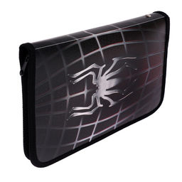 Папка для тетрадей А5, 180 х 230 х 25 мм, молния вокруг, пластиковая 0.5, ПМ-А5-04 Calligrata Паук  фото 3