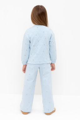 КР 301994/голубой,любимые ромашки к563 жакет (бомбер) для дев - Crockid фото 3