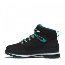 Женские ботинки Timberland Euro Hiker Boot Fabric/Leather WP черные  фото 5