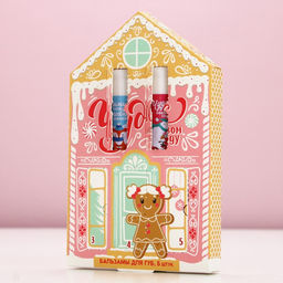 Адвент календарь «Чудес в Новом году!», бальзам для губ, 5×10 г, Чистое счастье