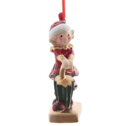 Изделие декоративное подвесное "Мальчик/Девочка", L8 W5 H13 см, 2в.
