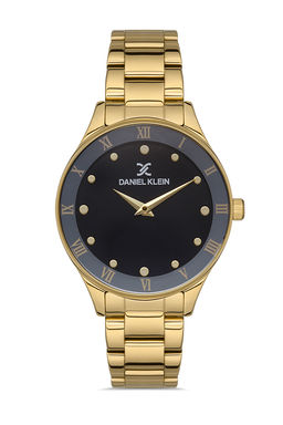 Наручные часы Daniel Klein женские с черным циферблатом 13240-6