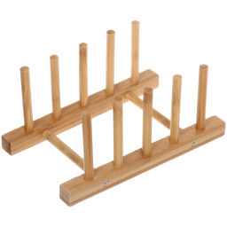 Цена за 2 шт. Подставка для разделочных досок бамбуковая 20*13*10см