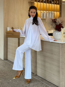 Брюки AURA 4178-170 белый