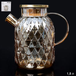 Кувшин 1800 мл / LCWJ5904 /уп 36/Металлическая крышка - ГалеонТрейд фото 2