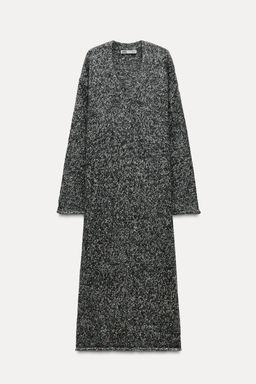KNIT DRESS WITH ROLLED TRIMS - Zara фото 3