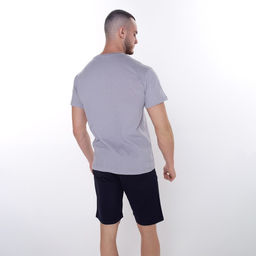 Футболка мужская, цвет серый, размер 48