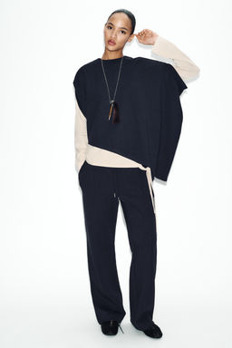ASYMMETRIC INTERLOCK CAPE - Zara фото 9