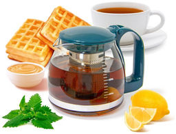 Чайник заварочный Decotto-AS-750 с пластик ручкой, фильтр из нерж ст, 0,75 л, Mallony арт.910111  фото 9