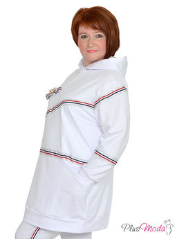 Туника Модель №945 размеры 44-84 - Plusmoda фото 3