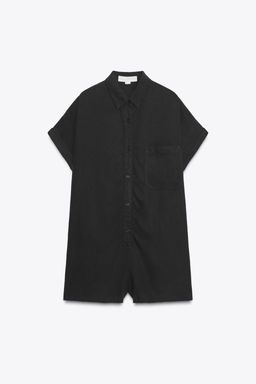 FLOWING JUMPSUIT WITH POCKETS - Zara фото 4