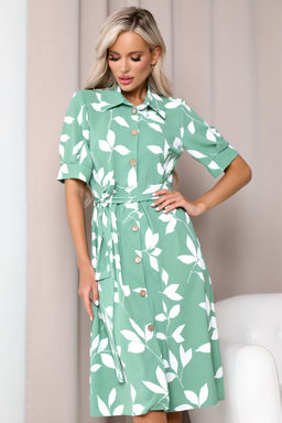 Платье Open Style 6111 зеленый