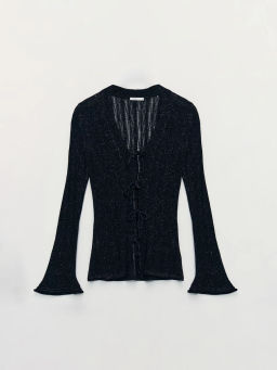 Джемпер на завязках с вискозой в составе / Zarina