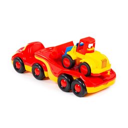 Дружок, автомобиль-трейлер + Базик, погрузчик - Полесье фото 7