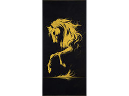 Полотенце махровое 6с102.411ж1 Жокер(т.желтый) 67х150см