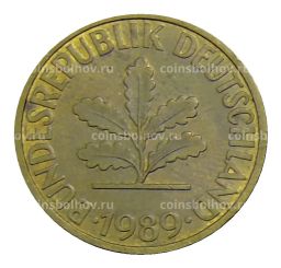 10 пфеннигов 1989 года D Германия
