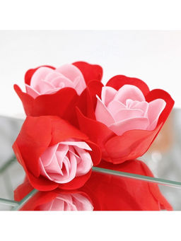 Мыльные розочки, красно-розовые, набор 24 шт. - SB BEAUTY фото 7