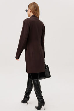 Платье AmberA 1135-5 шоколад  фото 5