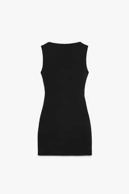 DRAPED SHORT DRESS - Zara фото 18