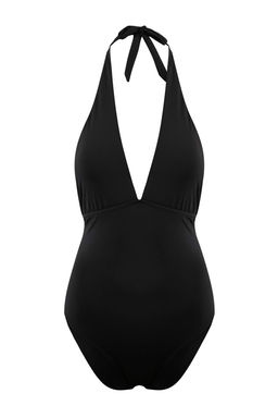 Zebra Desenli Derin V Yaka Kapl? Regular Mayo TBESS26MA00043 - Trendyolmilla фото 8