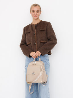 Рюкзак 21023-8 apricot Polina&Eiterou