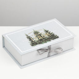 Коробка - книга подарочная «С Новым годом», 20×12.5×5 см
