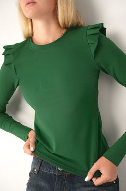 Женский лонгслив с крылышками Happyfox